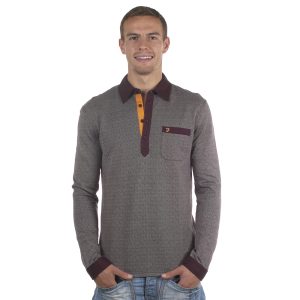 Farah Vintage Long Sleeve Lloyd Polo