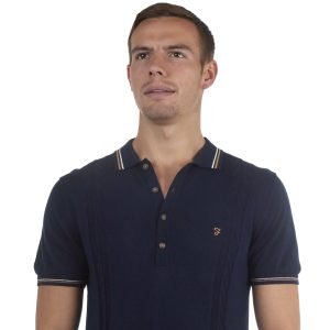 Farah Vintage Textured Polo