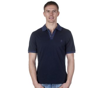 Original Penguin Space Dye Rib Daddy Polo Shirt